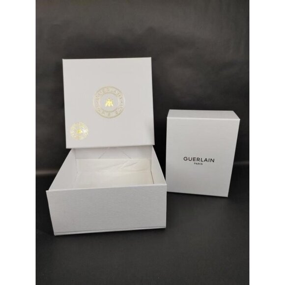 Guerlain White Gift Boxes 1 large 1 medium empty Luxury Storage - Picture 1 of 1